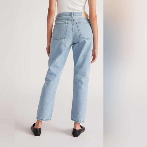 Everlane '90s Cheeky Jean in Vintage Sunbleached Wash size 31 29 Ankle - Picture 2 of 8